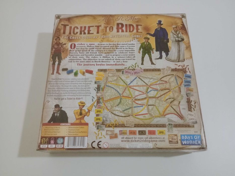 Ticket To Ride - Jogo de Tabuleiro