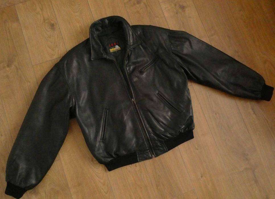 Kurtka skórzana męska JOGI Leather Manufacture PILOTKA XL