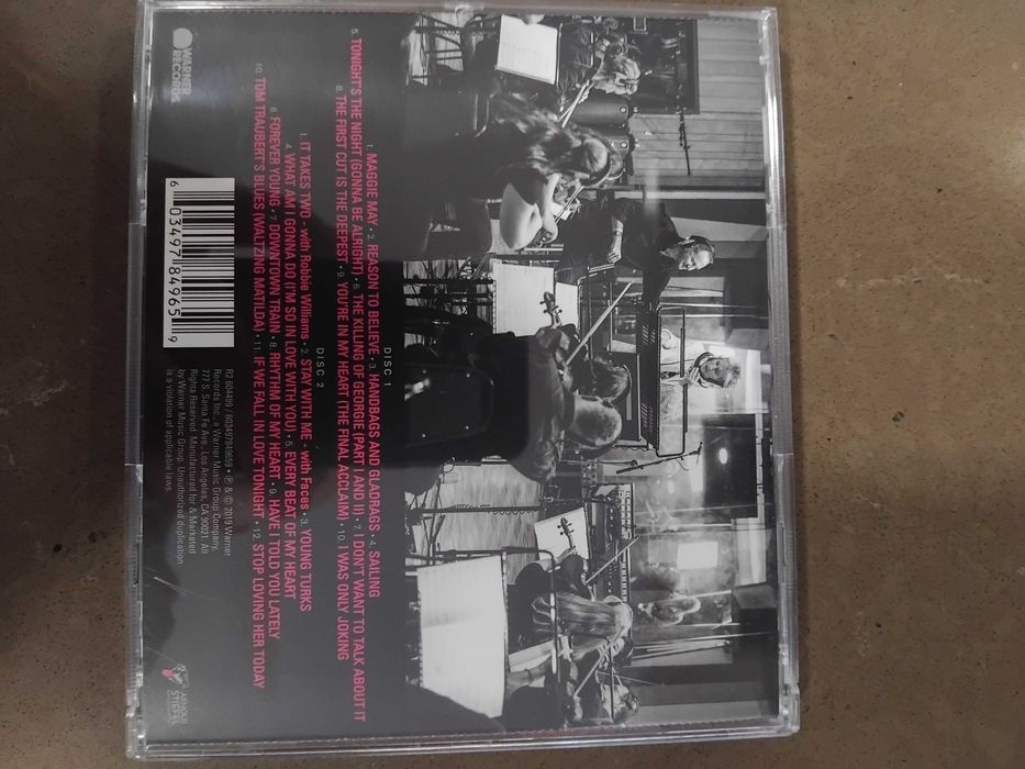 Cd duplo do Rod Stewart  novo