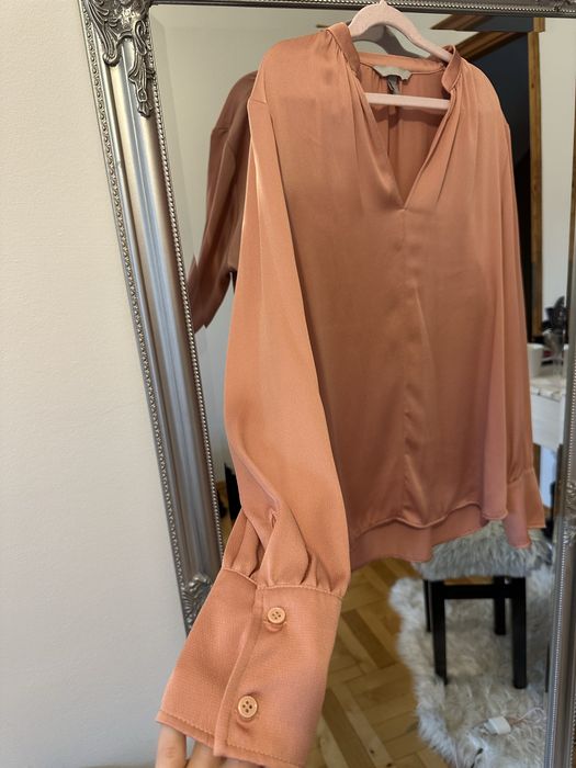 Bluzka H&M xs morelowa