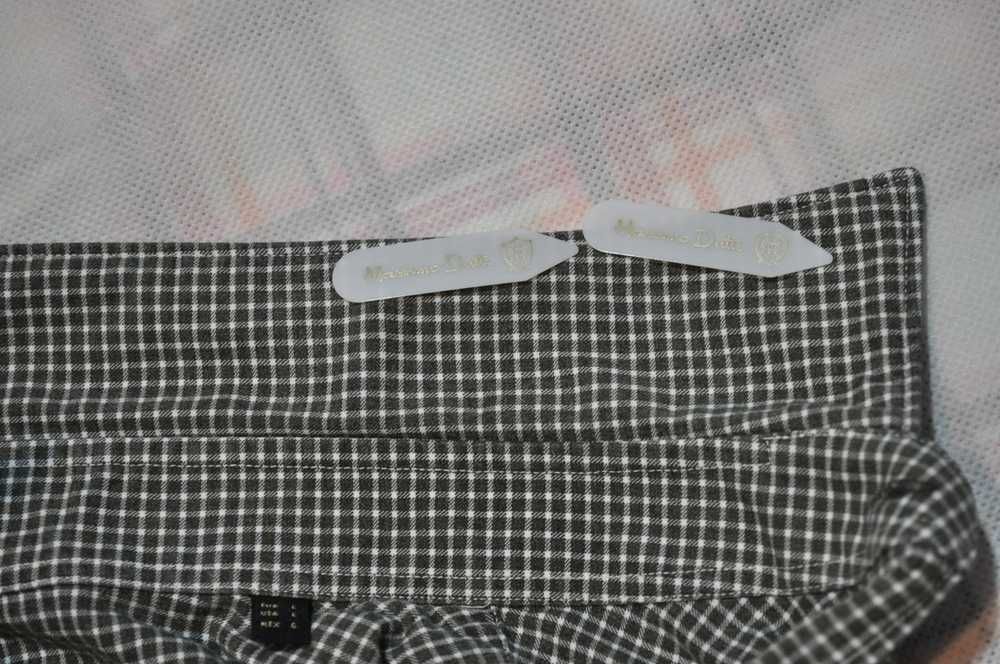 MASSIMO DUTTI L koszula męska w kratkę kratę i1