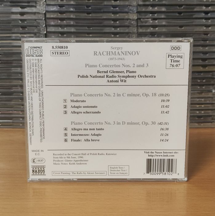 Rachmaninov Piano Concertos Nos.2 And 3