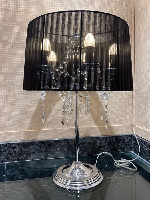 2 candeeiros tipo Lustre “Ann-Kathrin” - mesa e teto