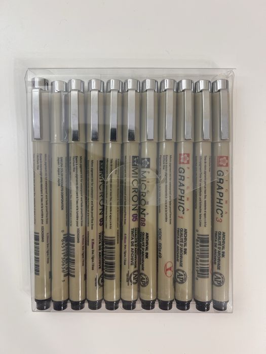 Лінери лайнери ручки Sakura Micron