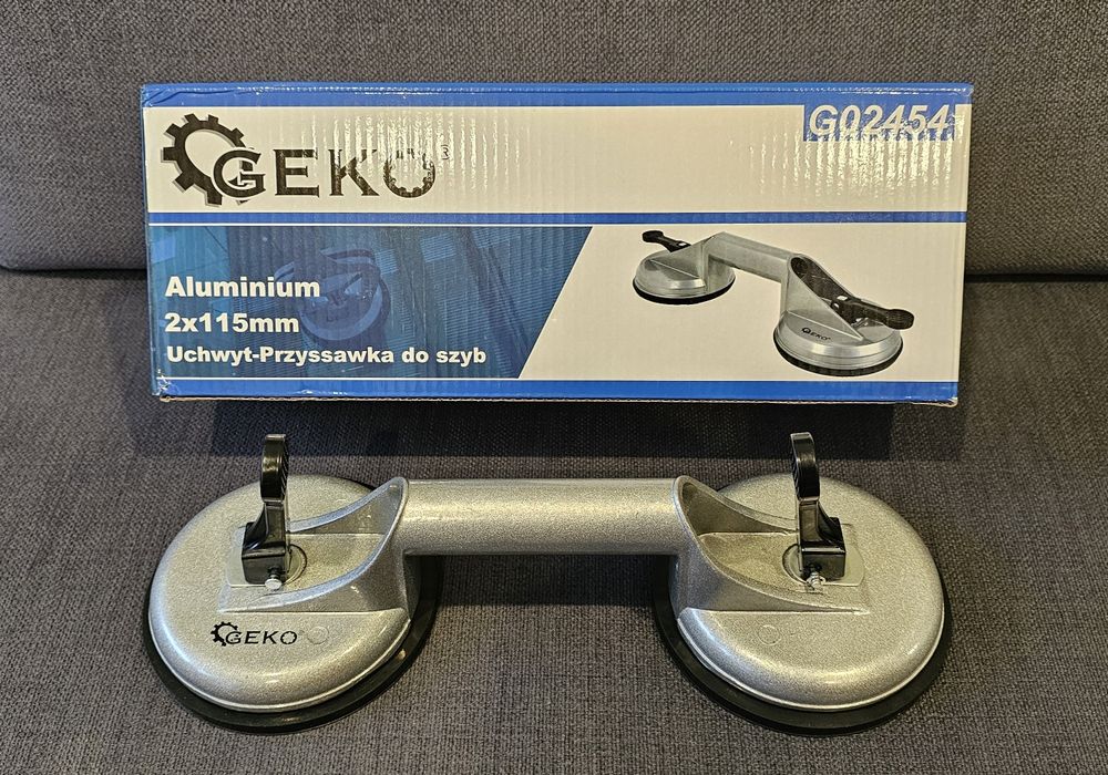 Uchwyt aluminiowy - przyssawka do szyb
