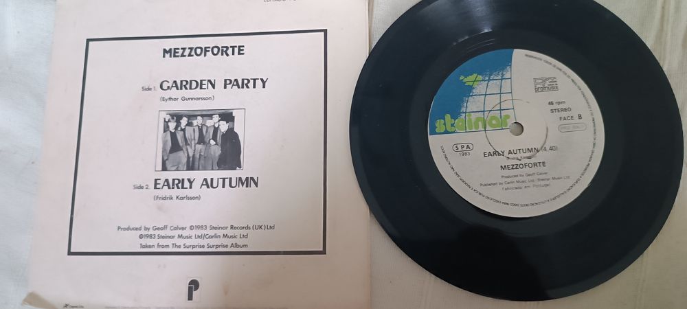 Vinil 45RPM Garden Party - Mezzoforte