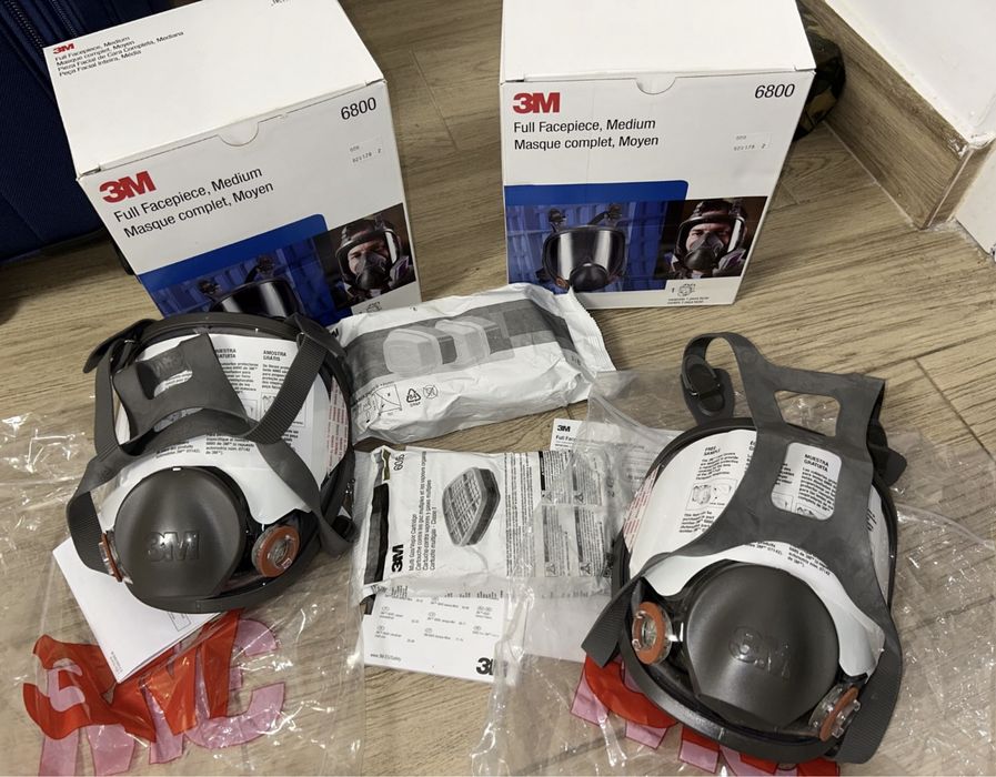Полумаска 3M 6200 7502 маска 3M 6800 респиратор