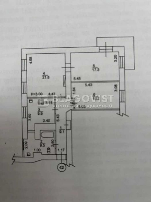 Продаж 3кім.Довнар-Запольського 2/20.Сталінка.Ст.м Політехнічна