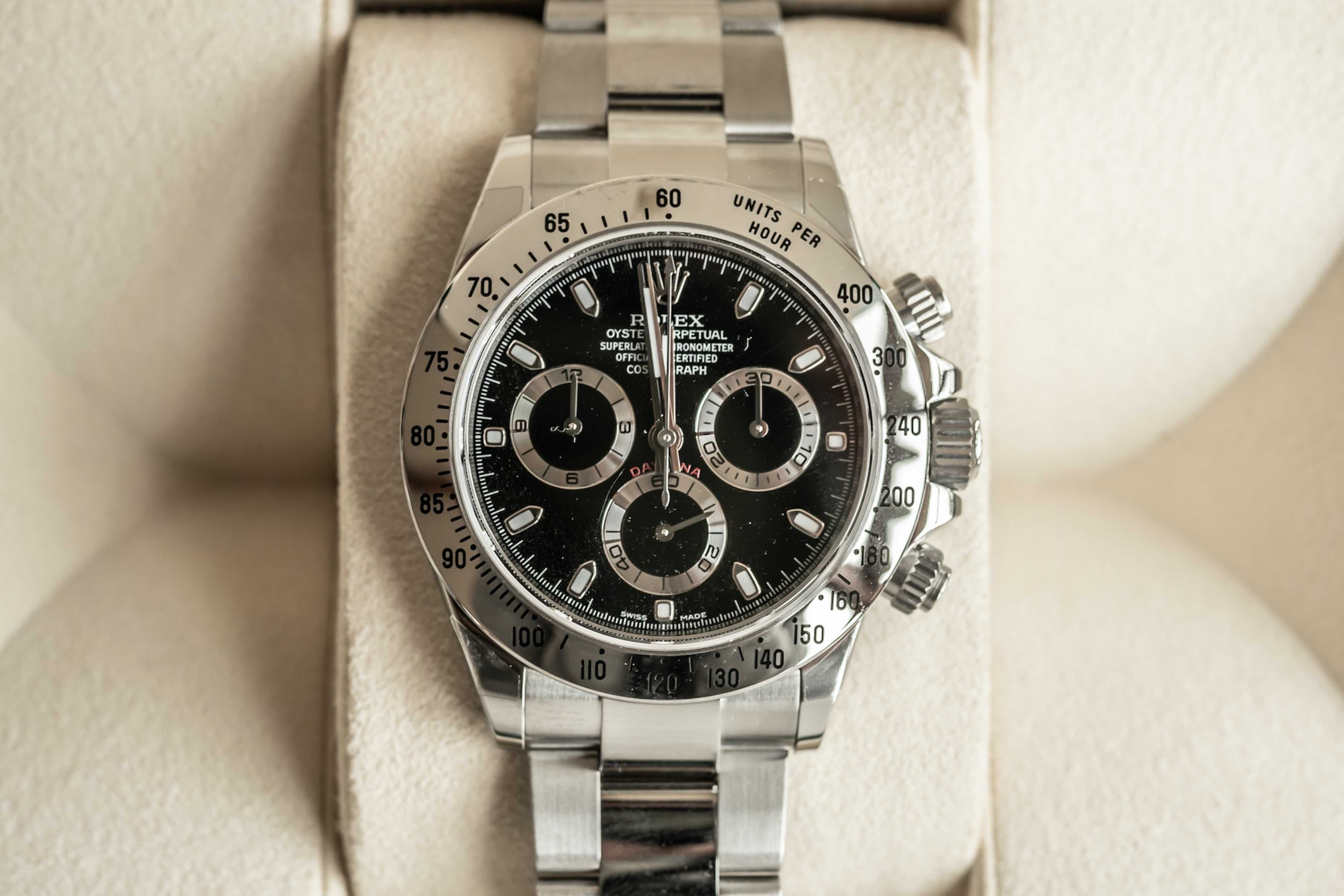 Rolex Daytona 116520 z 2015 r. W.KRUK po serwisie 2022 Warszawa rodmie cie OLX.pl