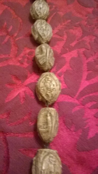 Terço Antigo de Parede, com 1,72 cm Vaticano de Roma, Raro