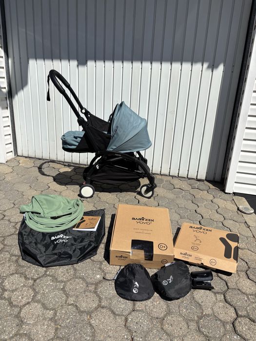 Stokke YOYO2 / Babyzen YOYO2 FULL ZESTAW + newborn set + akcesoria