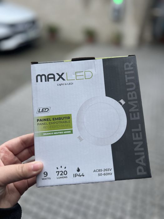 Painel LED Embutir MAXLED – Novo