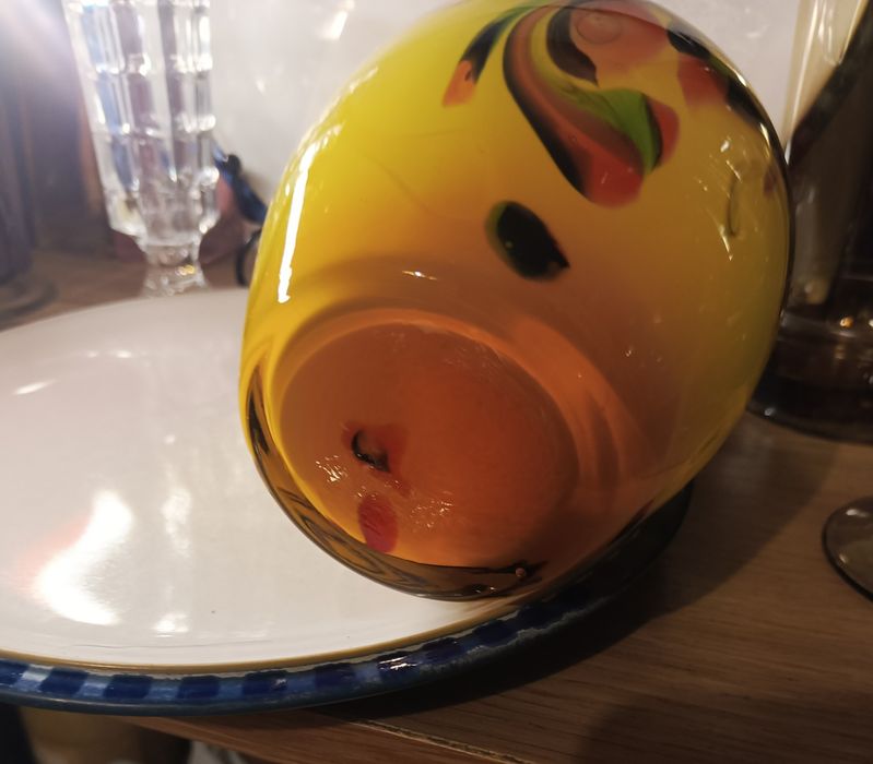 Wazon Darian Art Glass 19 cm – ręcznie dmuchane szkło artystyczne