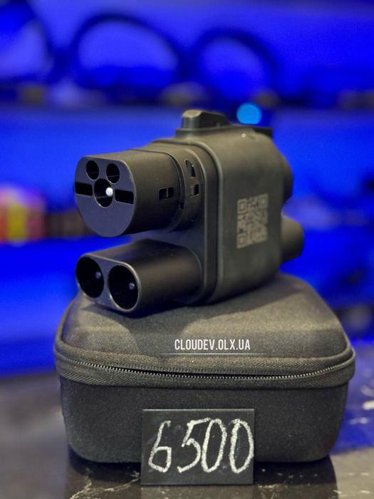 CCS1 CCS2 500A GUWIEYG, AFYEEV, IPENGEN фабричний перехідник з Америки на Європу 250квт з замком