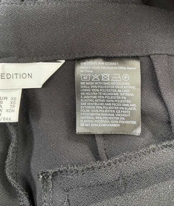 H&M Edition szerokie spodnie damskie XS