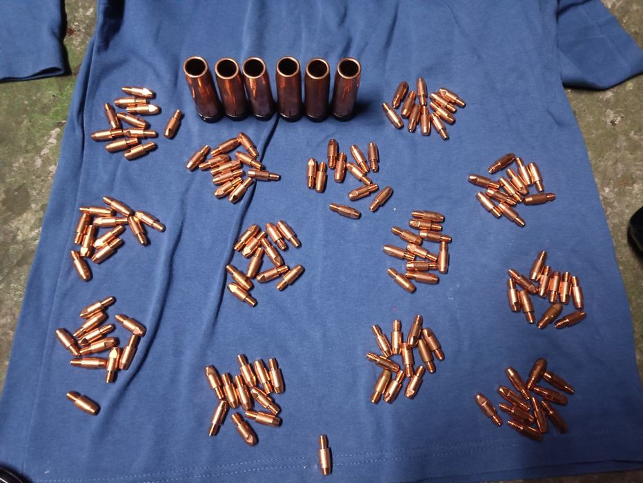 Mb 501 migomat końcówki prądowe dysze gazowe