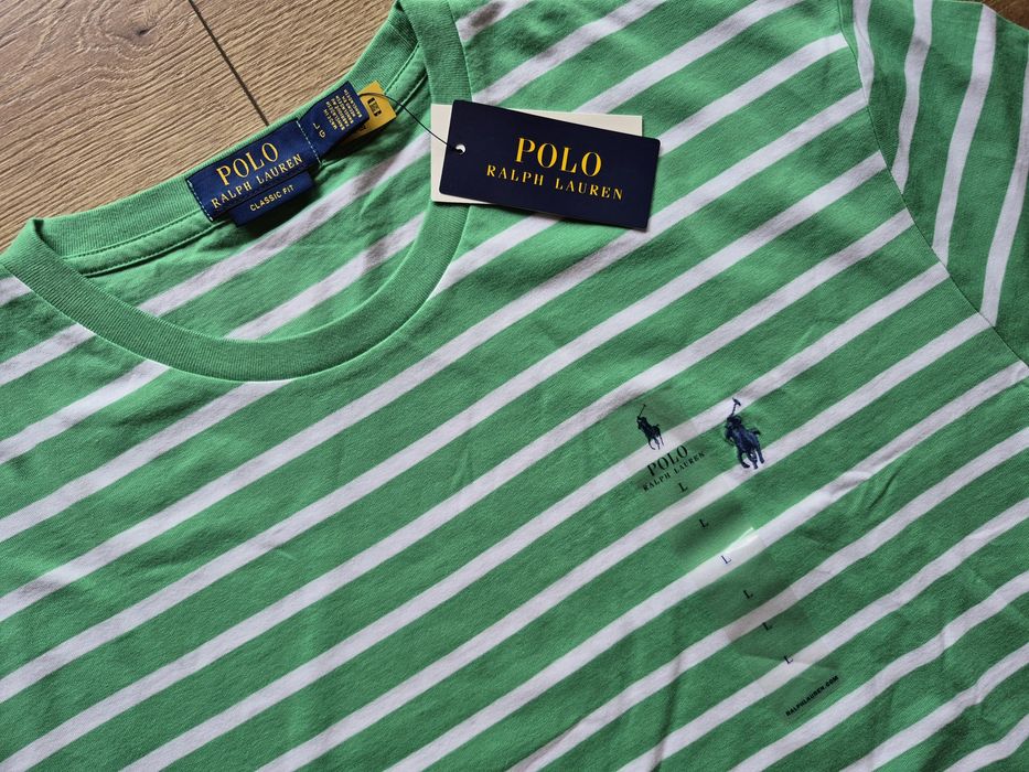 Bluzka Koszulka T shirt Męski Ralph Lauren L