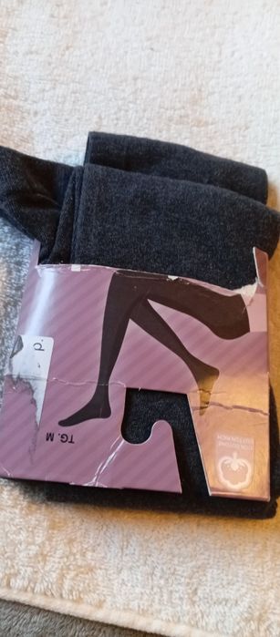 Rajstopy M nowe szare