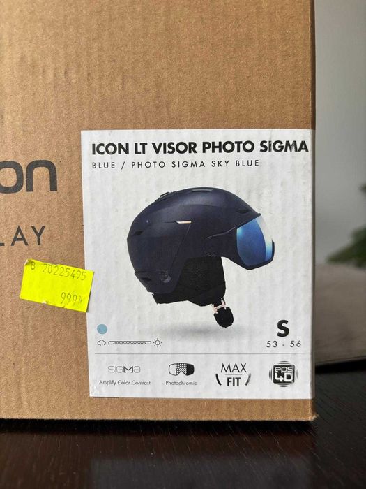 Kask narciarski Salomon Icon LT Visor Photo Sigma