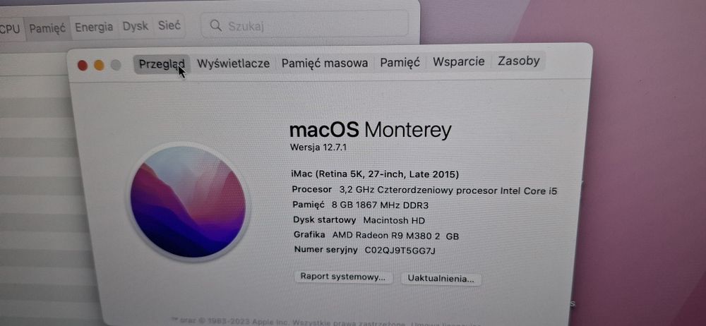 Apple IMac 27 cali Retina 5K