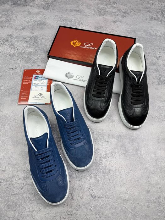 Кеди, туфлі  натуральна шкіра Лоро