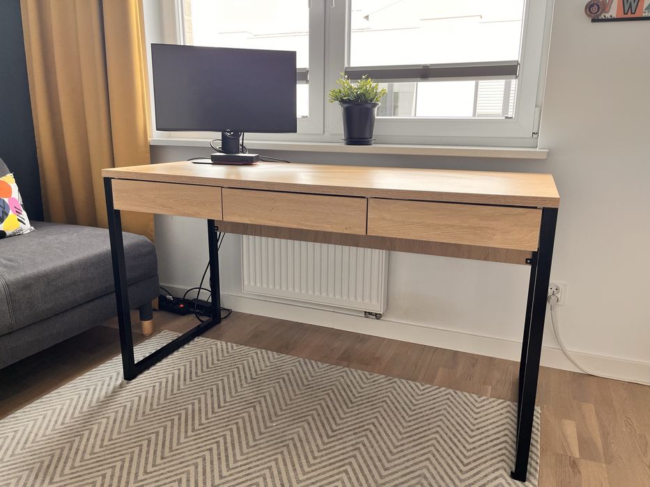 Biurko Meblik, 60x140 cm industrialne