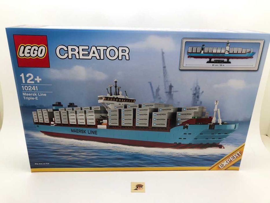 Navio Lego Creator 10241 - Maersk Line Triple-E - NOVO, SELADO
