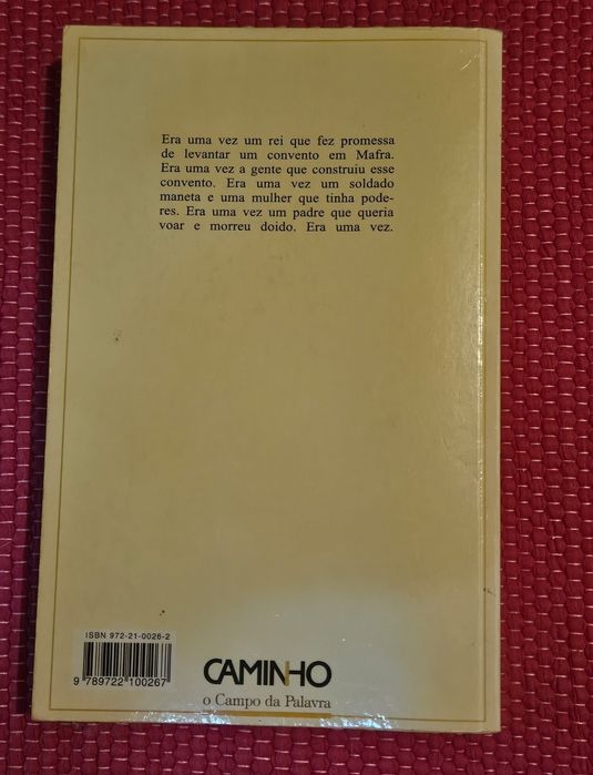 Livro- Memorial do Convento