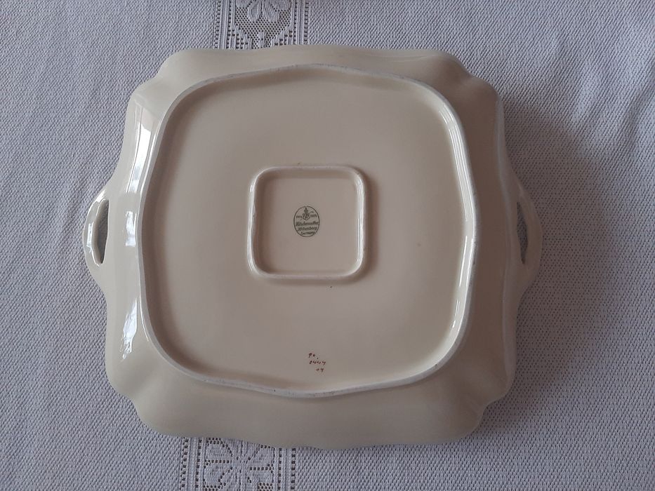 Ozdobny niemiecki talerz/patera