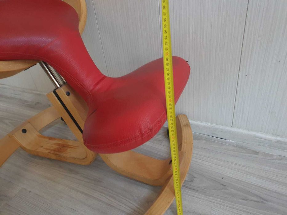 klękosiad krzesło ergonomiczne Rybo BALANS OFFICE retro vintage