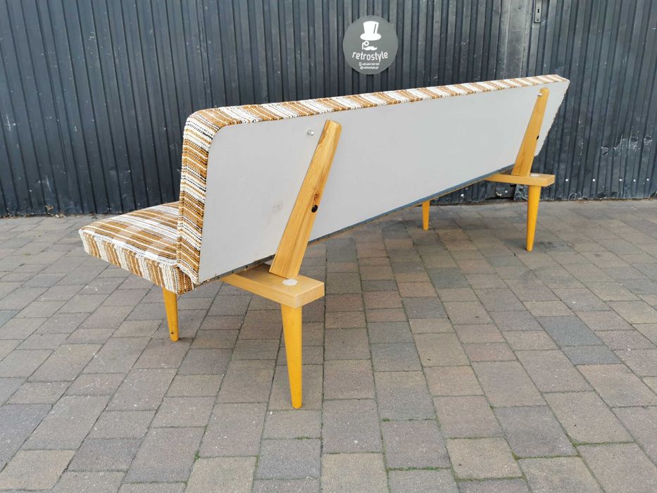 Ława, sofa, kanapa proj. M. Navrátil, Czechosłowacja '60 Design Prl - SUPER STAN