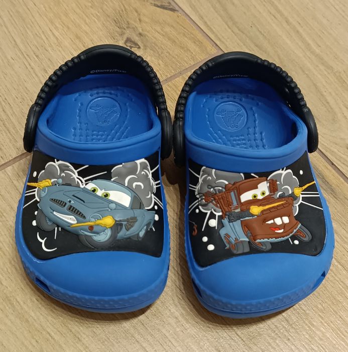Crocs 19 20 21 Auta sandały sandałki chłopięce crocsy klapki jak nowe