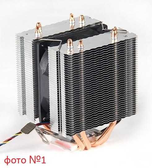 Кулер для процесора Intel/AMD, Lanshuo TDP 130w баштовий, тихий