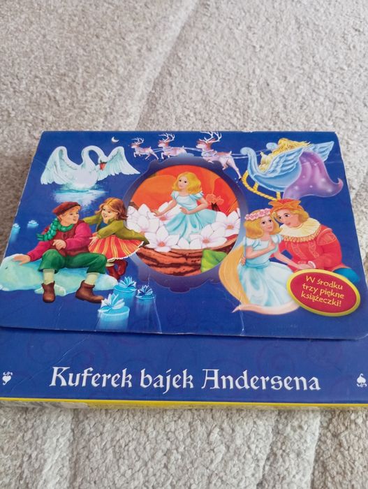 Kuferek bajek Andersena 3 sztuki