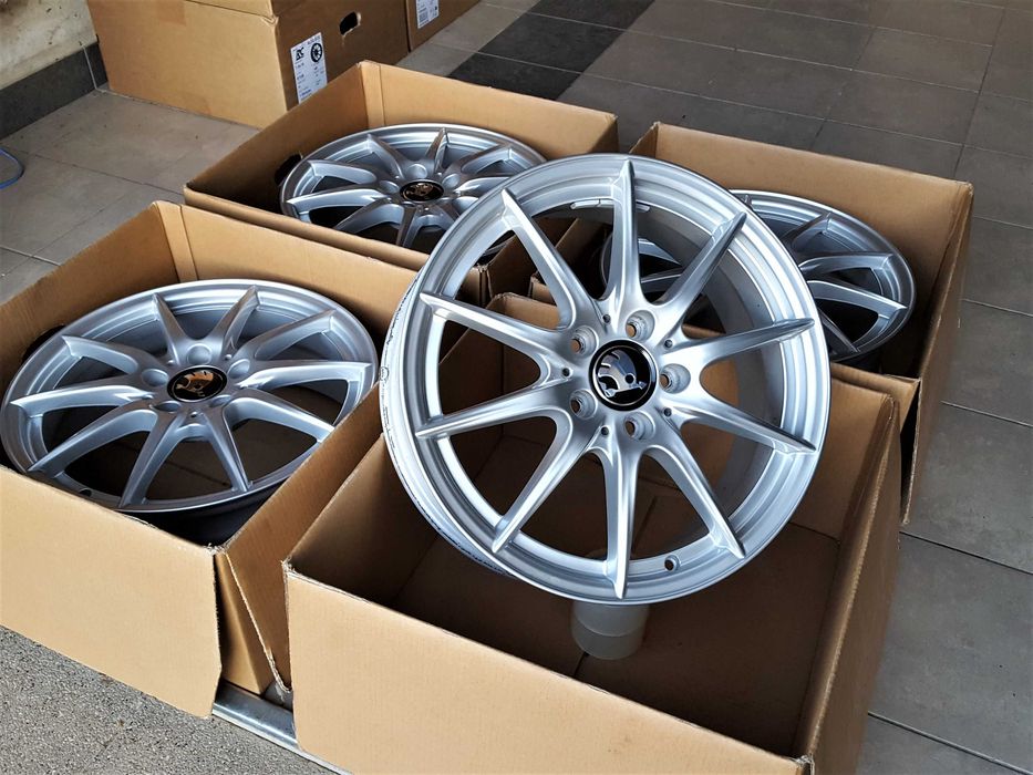 Alufelgi 17 5x112 Skoda Octavia Superb Yeti Karoq Oryginał J Nowe 269#