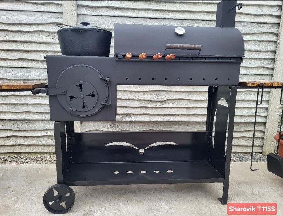 • Не Поведе! • 5мм! • Мангал Гриль Барбекю + Печь Под Казан