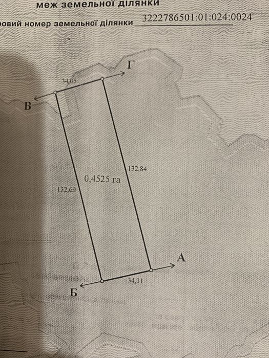 Продаж земельноі ділянки