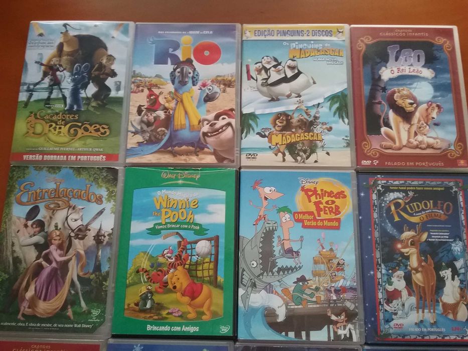 Dvd Rio Madagascar Mickey Sammy Phineas