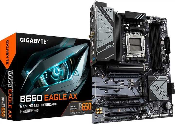 Материнська плата Gigabyte B650 EAGLE AX (sAM5, AMD B650, PCI-Ex16)