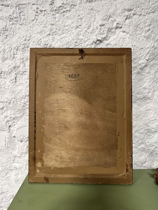 Pintura a Óleo Vintage, H. Moncuit, 1973