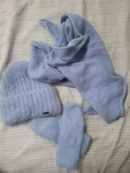 Набір шапка, бактус, рукавиці