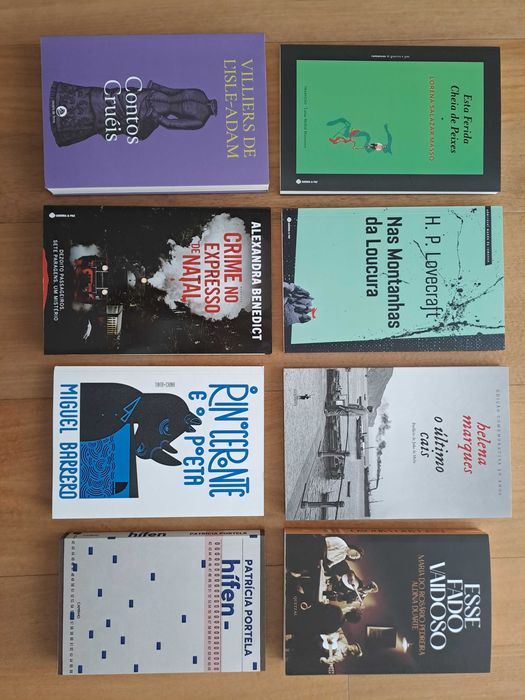 Pack livros novos variados