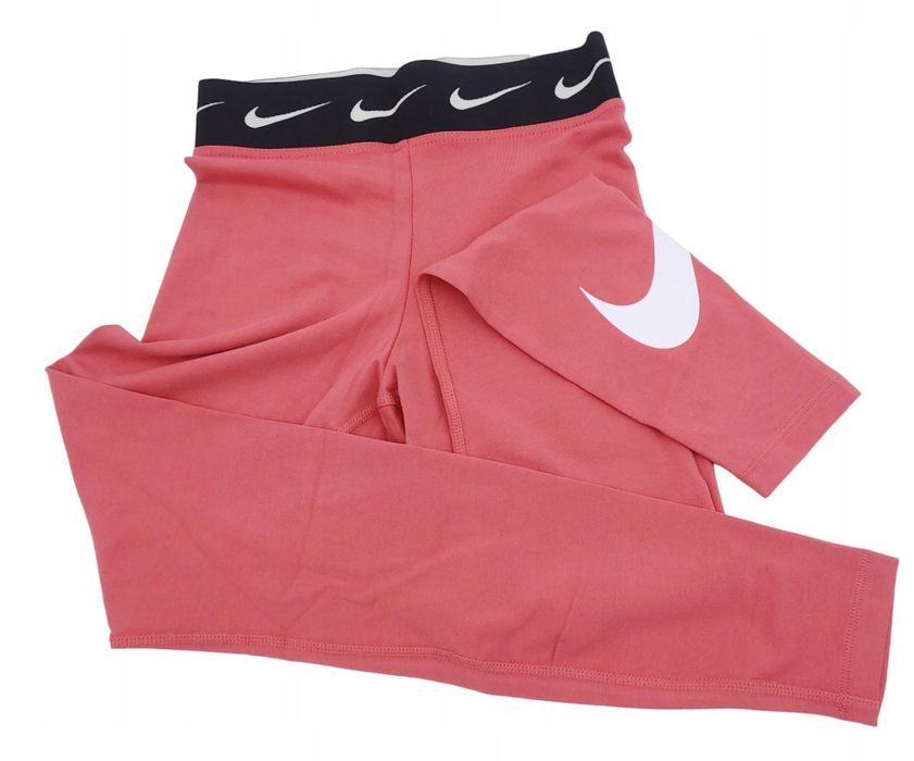 Nike tight fit high rise full length damskie długie legginsy rozmiar S