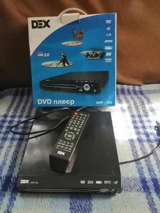 Dvd плеер dex dvp 155