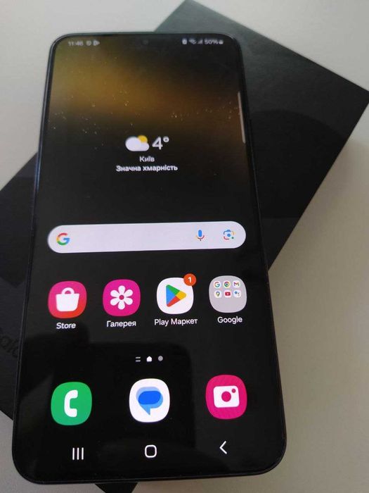 Смартфон Samsung Galaxy S22 8/256Gb S9018/DS  Black официальный