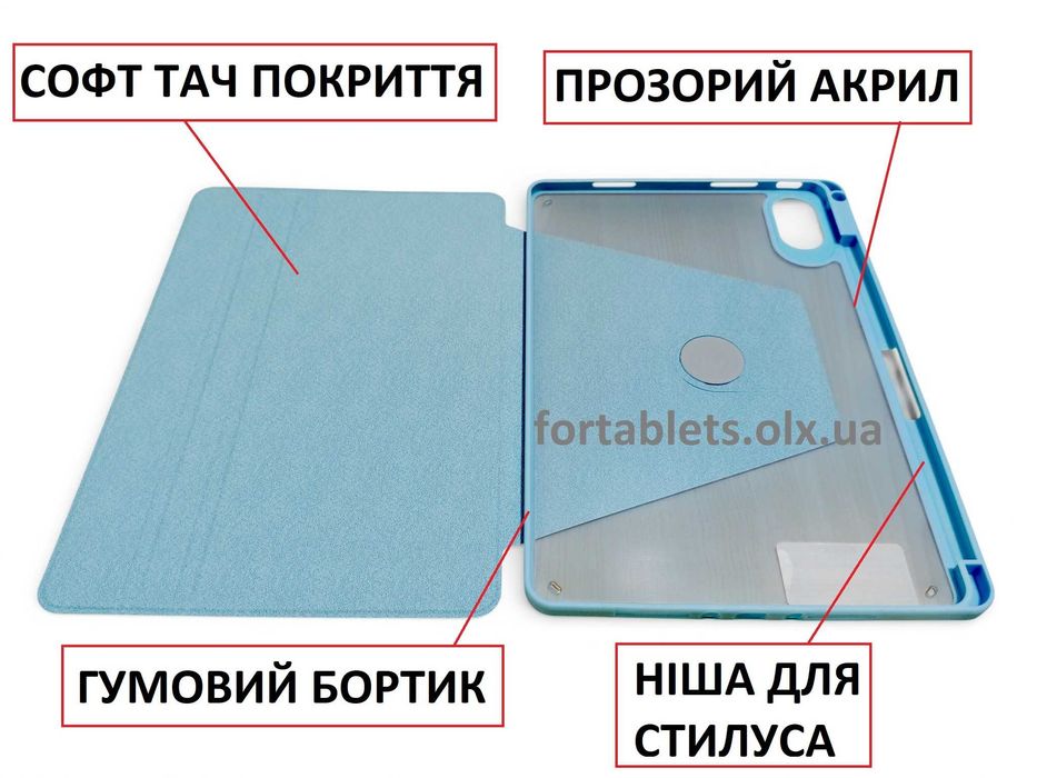 Поворотний чохол Xiaomi Redmi pad 2 Pro/  Xiaomi Poco pad 12.1
