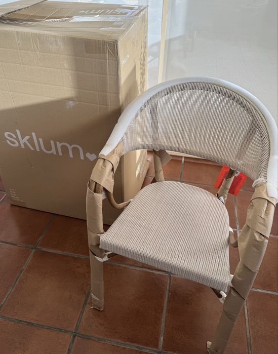 Pack 4 Cadeiras Jardim Alumínio Brielle Bistro Sklum (Novas/Esgotadas)