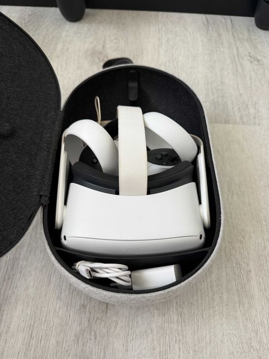Gogle Meta oculus quest 2 II 128GB VR Okulary + ETUI + ŁADOWARKA