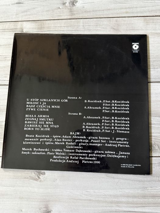 Bajm Biała Armia rarytas NM winyl