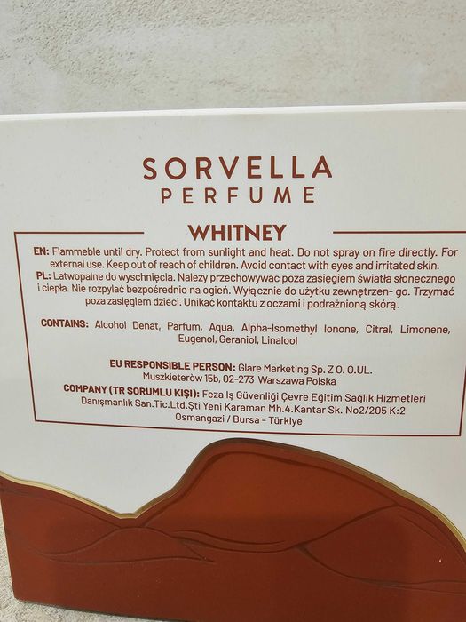 Sorvella Mountain Collection Whitney 100 ml woda perfumowana unisex